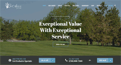 Desktop Screenshot of lakearborgolf.com